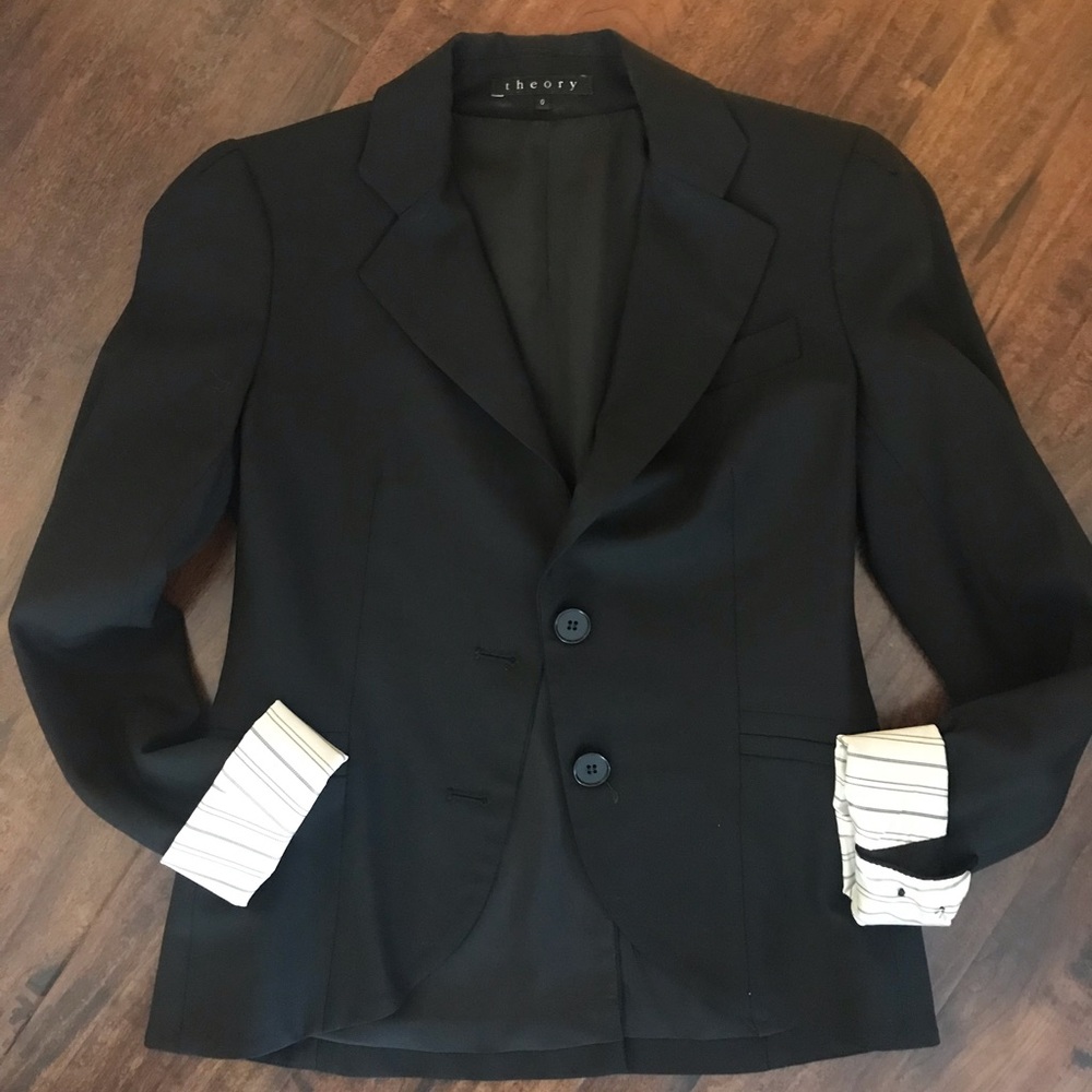 Theory blazer size 0